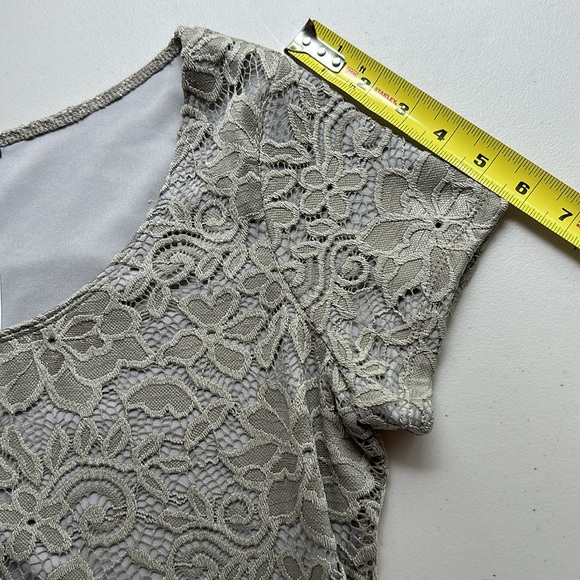 Tiana B. Lace Overlay Dress - Picture 8 of 13